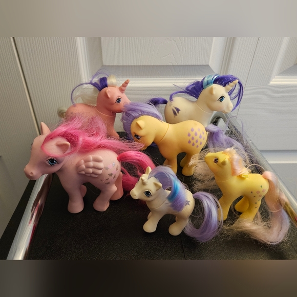 Vintage 80s My Little Pony Lot of 6 - Picture 3 of 9